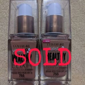 2 Covergirl Vitalist  755 soft honey ⭐out of date